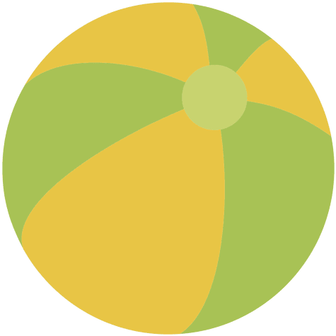 Cartoon Beach Ball Transparent Png - Dibujo Salvavidas Animado Png (512x512)