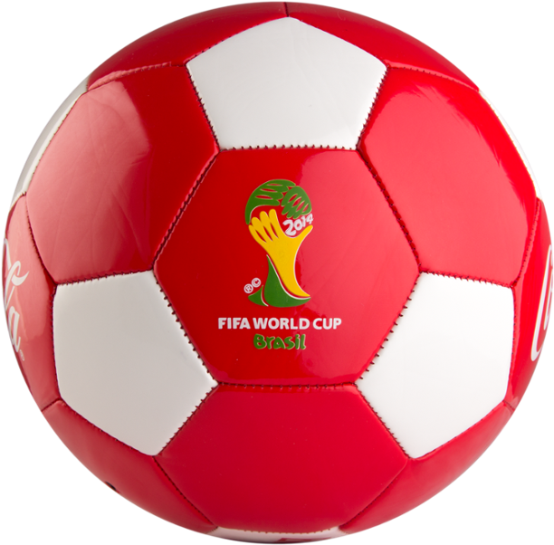 Coca Cola Brazil World Cup Ball Give Away - Coca Cola Football Ball (611x611)