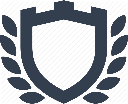 Security Shield Clipart Safety Security - Shield Template With Ribbon Png (512x414)