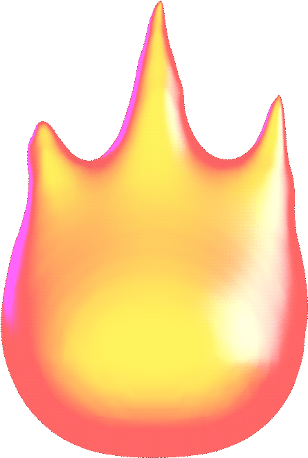 Lit Fire - Fire Emoji Gif Transparent (500x792)