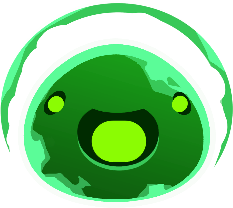 Toxic Clipart Radiant Energy - Slime Rancher Rad Slime (1024x1024)