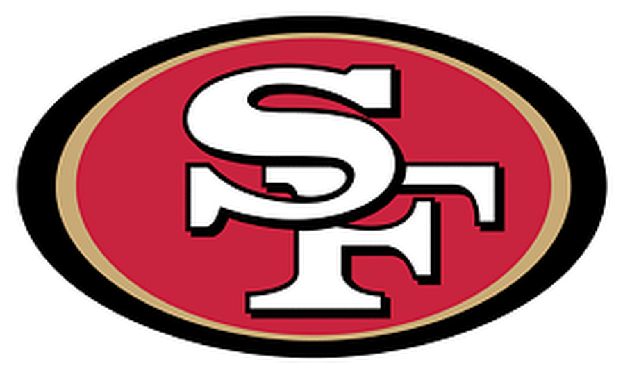 San Francisco Cliparts - San Francisco 49ers Logo Vector (900x900)