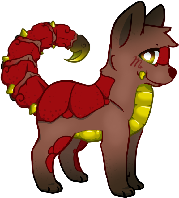 Scorpio Dog Auction [closed] By Thegoodlion - Cartoon (700x700)