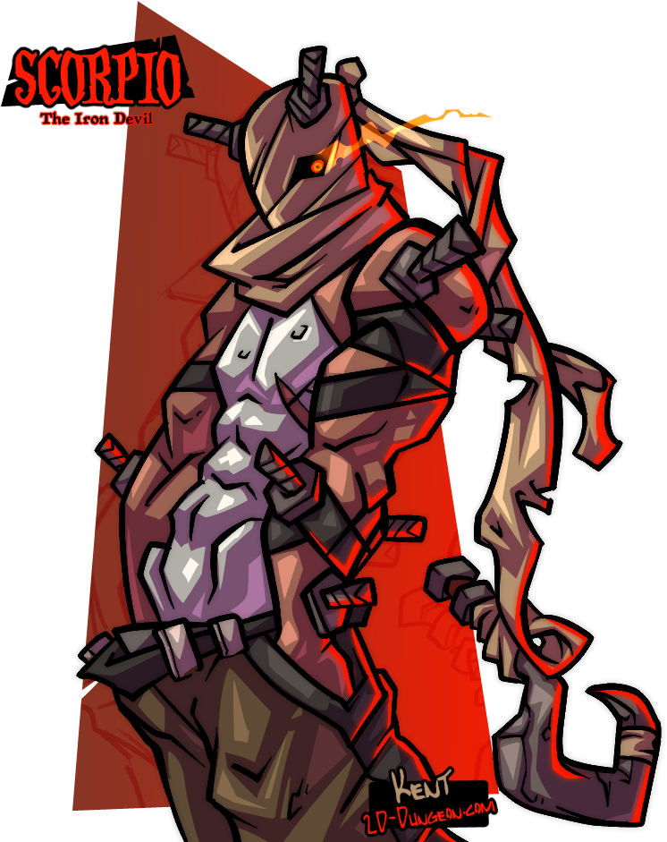 Scorpio, The Iron Devil “scorpio Never Had A Face - Cartoon (756x943)