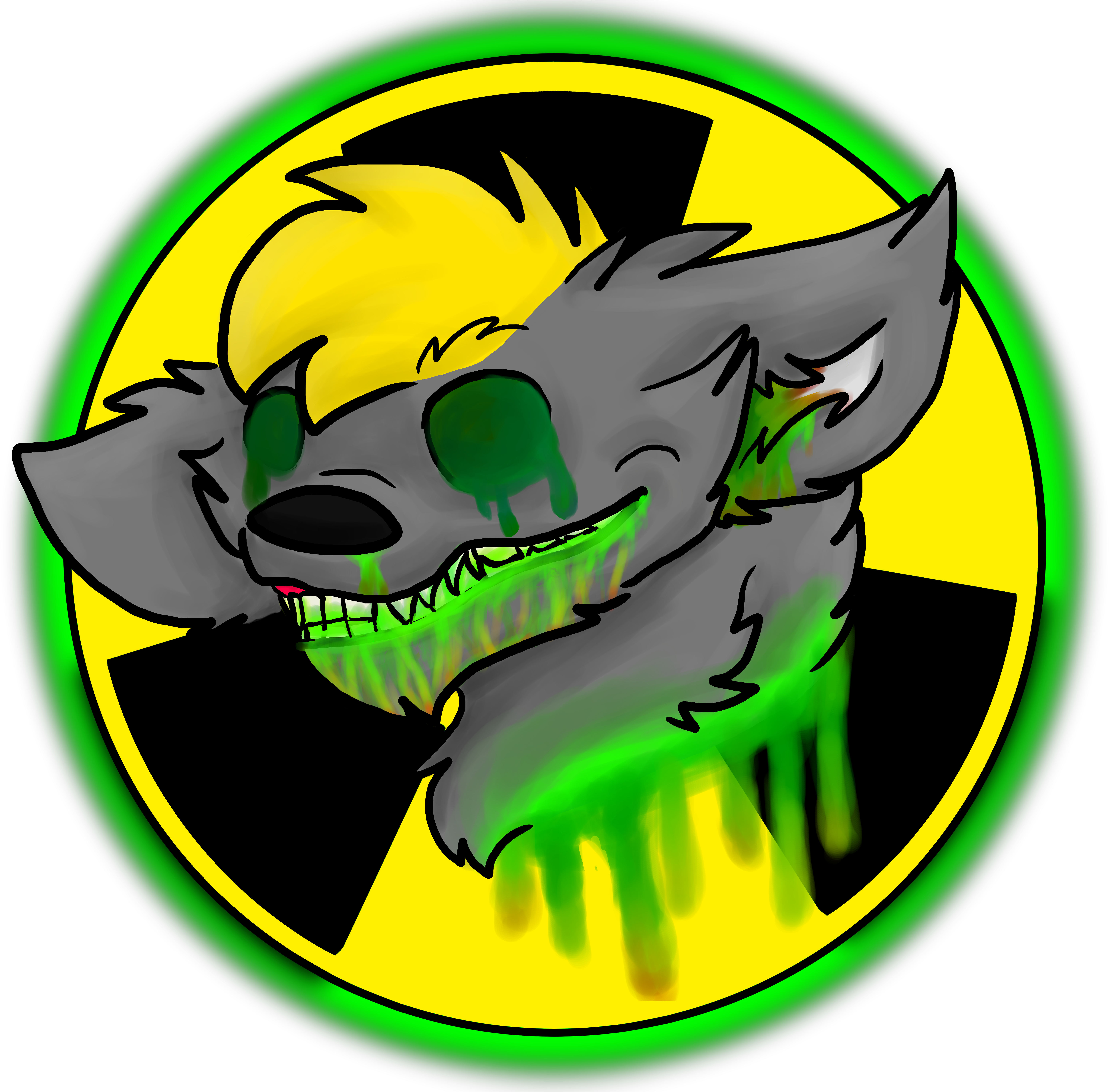 Toxic Wolf - Emblem (6500x6000)