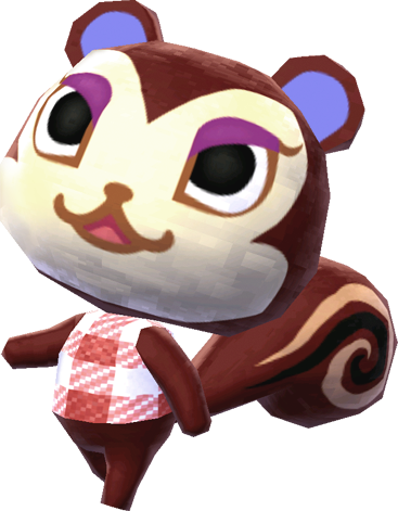 I Love Animals And Animal Crossing Pecan Is Sooooooooooo - Acnl Pecan (367x471)