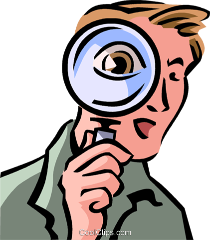Investigating Cliparts - Research Clipart Png (421x480)