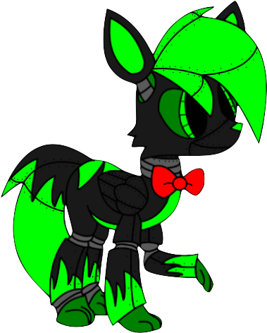 Toxic The Cat By Spyrofan00lover - Cartoon (393x492)