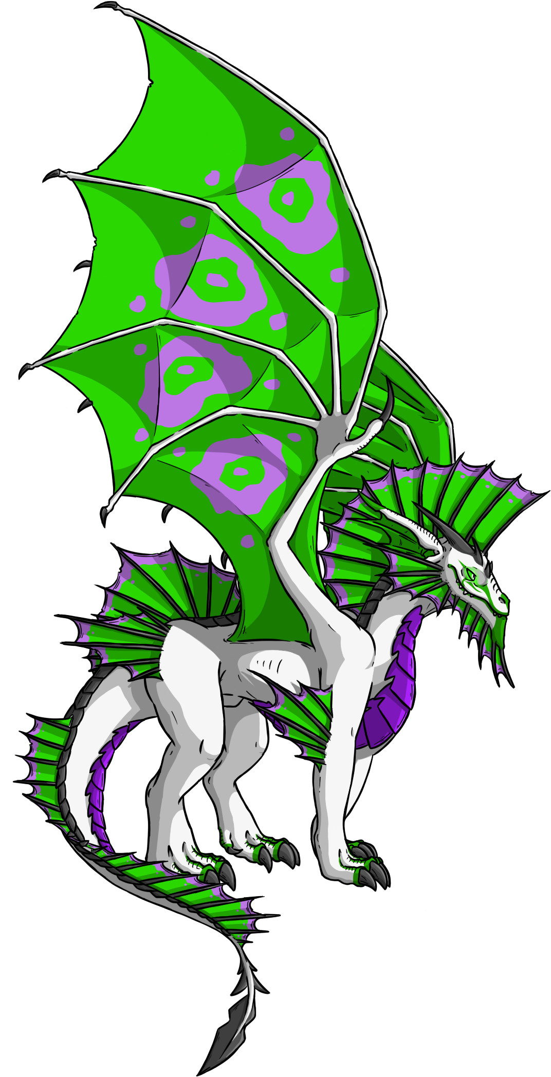 Toxic Dragon By Knazgle Toxic Dragon By Knazgle - Illustration (1117x2149)