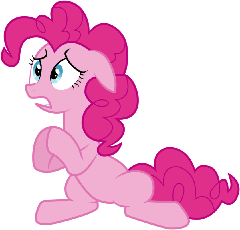 Pinkie Pie Worried Face By Thardusi - Cartoon (894x894)