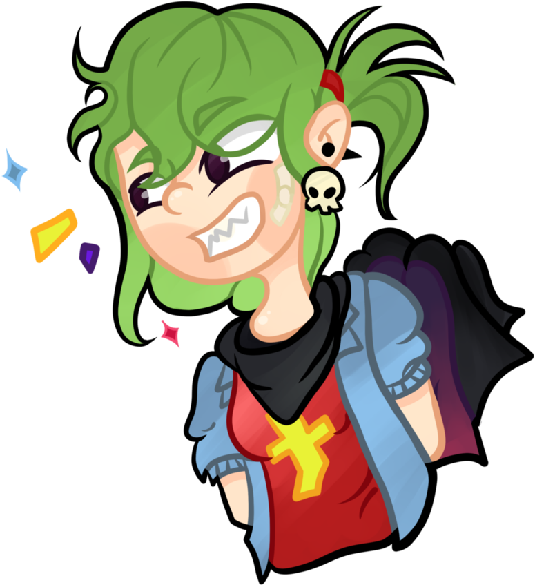 Toxic Angel By Wildrozexd - Cartoon (852x938)