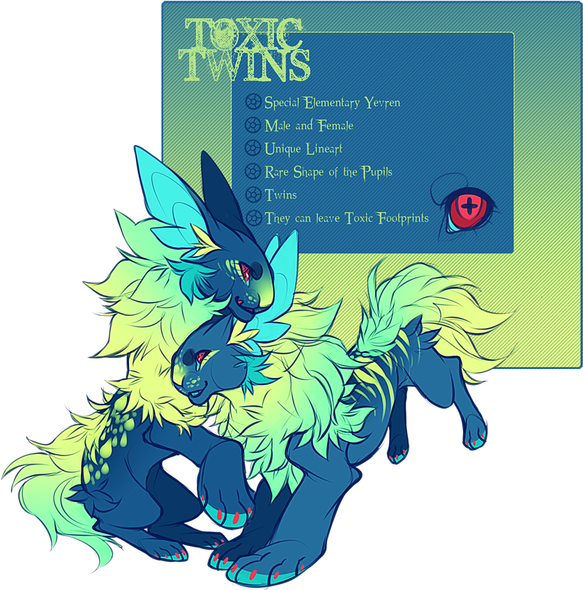 Toxic Twins Yevren Auction By Vanillatoxin - Twin (900x877)