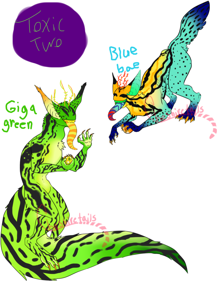 Toxic Two Cccat Guest Adopts Closed By Cheshiretails - Illustration (774x1032)