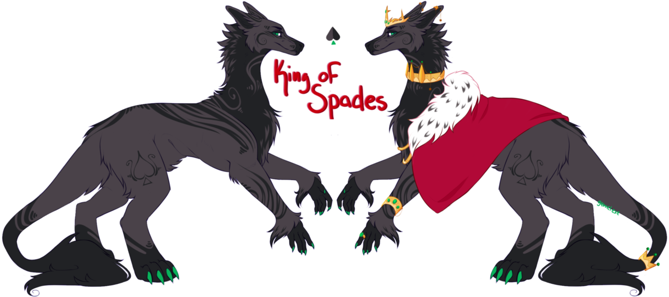 King Of Spades - Illustration (1334x598)