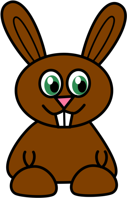 Anthropology 20clipart - Brown Bunny Clipart (495x700)