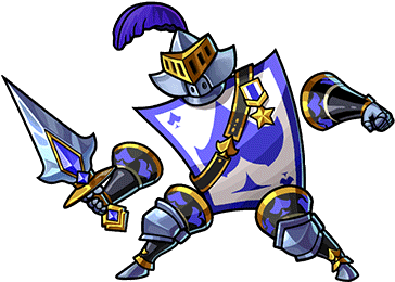 Gear Menial Soldier Of Spades Render - Cartoon (380x380)