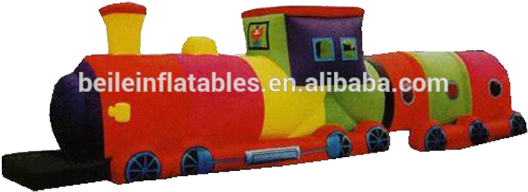 Festival Promotion Outdoor Inflatable Red Train Tunnel - Inflatable Tunnel (750x361)