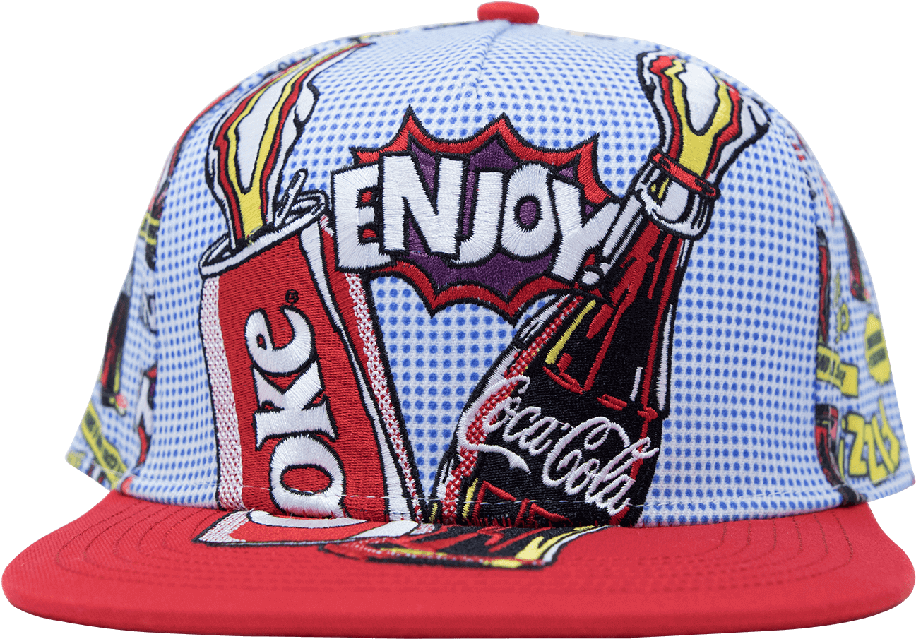 Coca-cola Pop Art Hat (2000x2000)