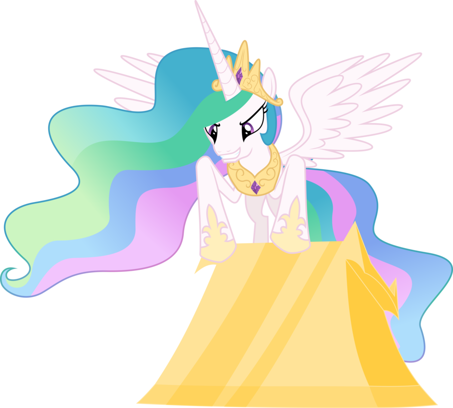 Smile Celestia By Hotsun6392 - Princess Celestia Vector (900x812)
