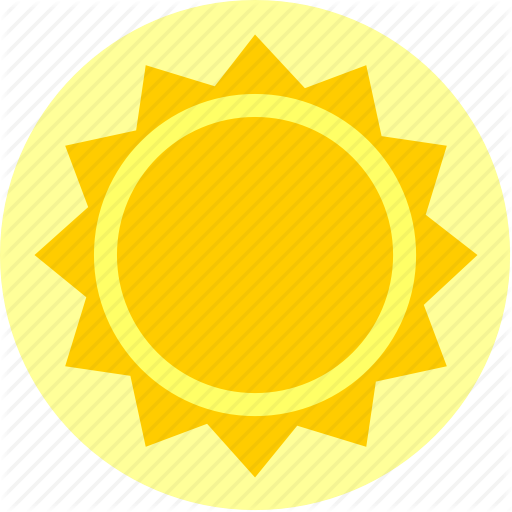 Heat Clipart Noon - Circle (512x512)