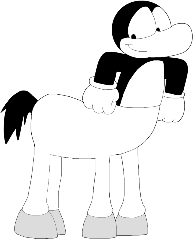Flip The Centaur Frog By Marcospower1996 - Cartoon (894x894)