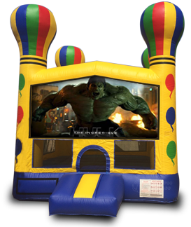 Bouncer Balloon Hulk - Incredible Hulk (370x330)