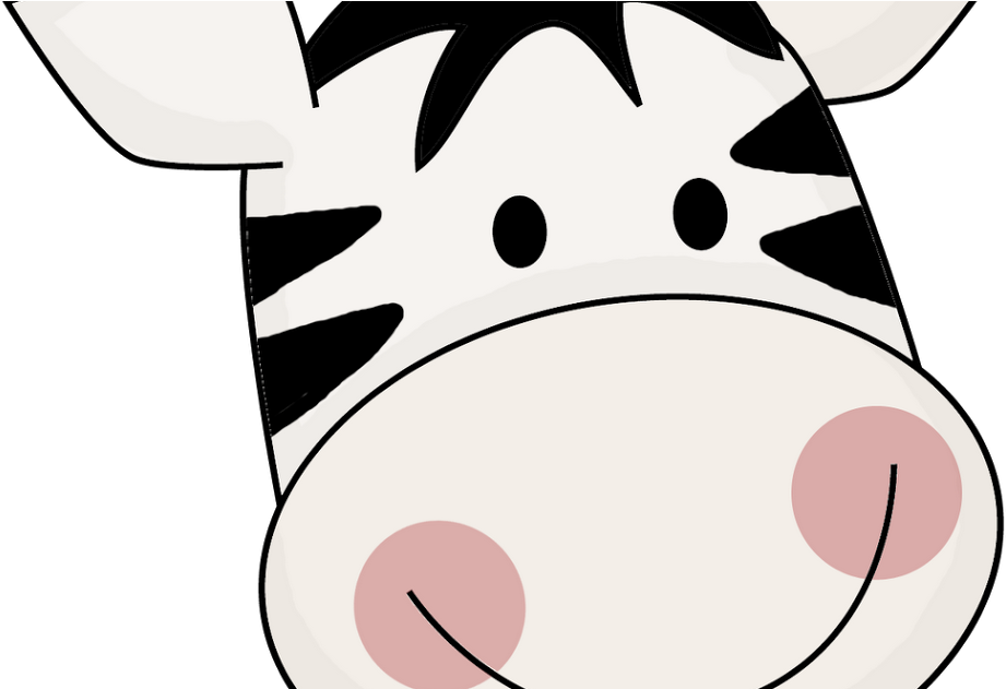Jungle Animal Zebra Clipart (1200x630)