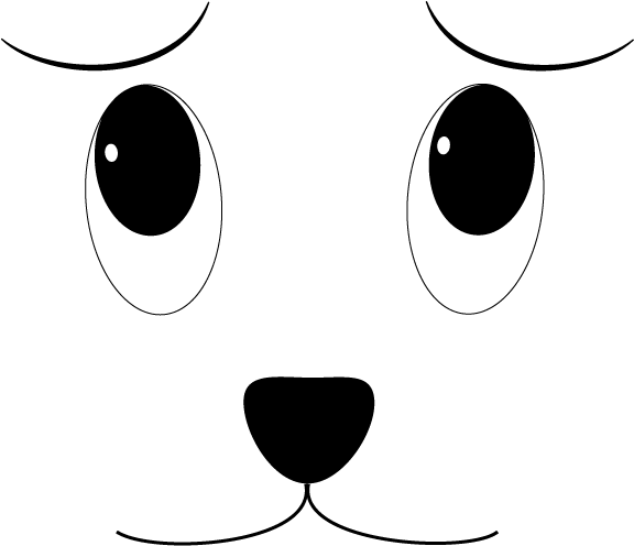 Faces To Transfer To Fabric Or Wood - Cartoon (800x800)