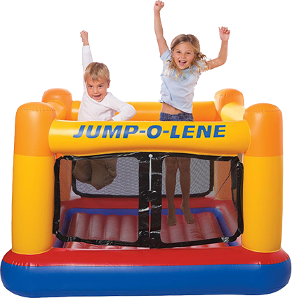 Playhouse Jump O'lene Da Intexi - Intex Jump O Lene Castle Bouncer (416x424)