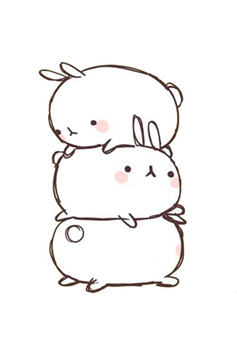 Minha Cidade - Cute Molang (352x352)