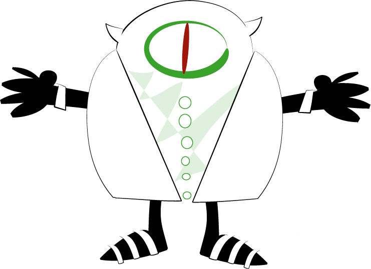 Dinner Party Cyclops With Sandals - Cartoon (741x538)