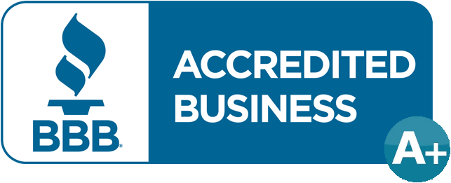 Like Us On Facebook - Better Business Bureau Logo A+ Rating (663x284)