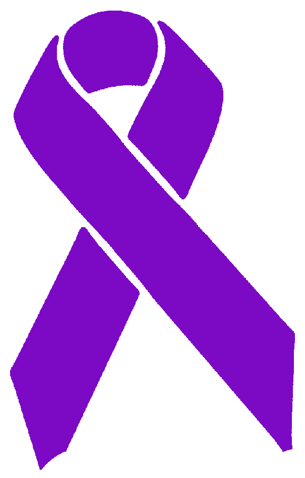 Purple Awareness Ribbon Sticker The Unchargeables Rh - Light Blue Awareness Ribbon (1064x1064)