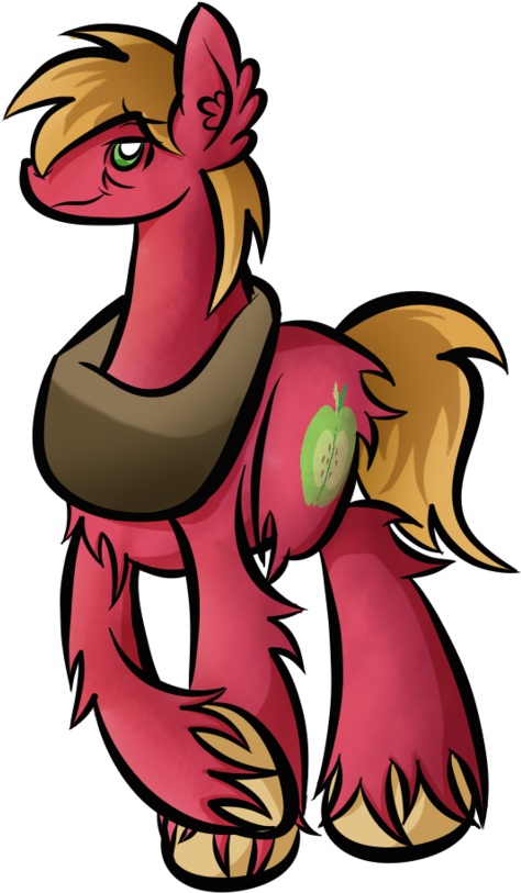 Big Macintosh By Tommyoliverdraws - Cartoon (600x884)