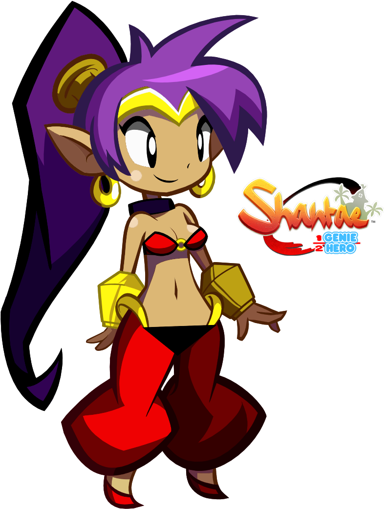 Shantae Download By Spiritray76 - Shantae: Half-genie Hero (865x1172)
