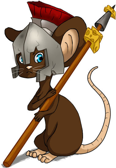 Roman Spear By King-nut - Cartoon (573x701)