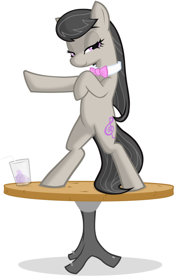 Octavia Blake Cartoon Mammal Purple Sitting - Art (1024x1024)