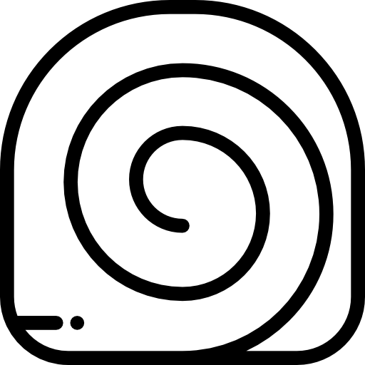 Cinnamon Roll Free Icon - Piratpartiet (512x512)