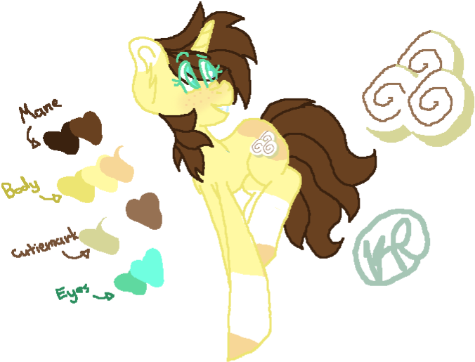 A Precious Cinnamon Roll By Pegaadopts - Cartoon (687x531)