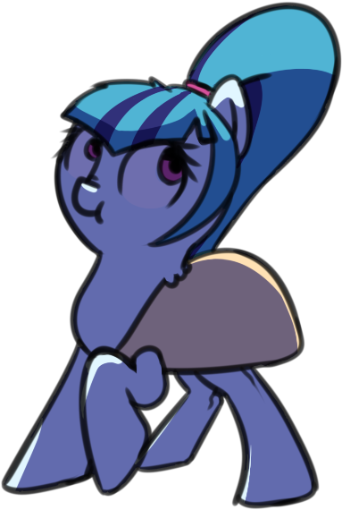 Pony Mammal Vertebrate Fictional Character Horse Like - Clip Art (494x585)