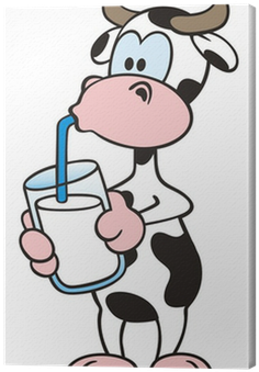 Kuh Melken Comic (400x400)