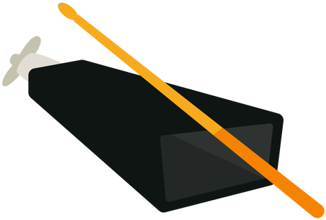 Cowbell Musical Instrument Icon Transparent Png - Cowbell Png (512x512)