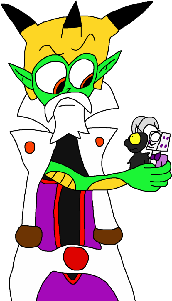 Giant Nimzo Grab The Devil And King Dice By Lygiamidori - Cartoon (774x1032)