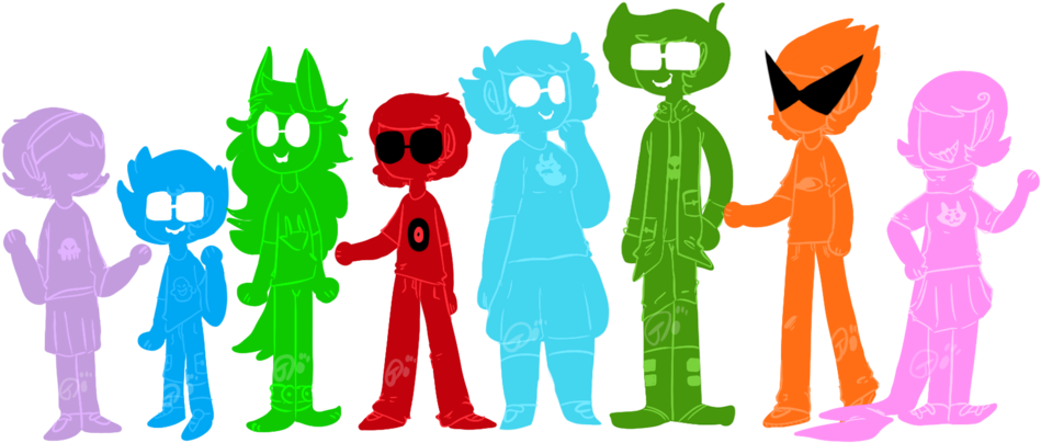 Headcanon Height Chart - Cartoon (1024x441)