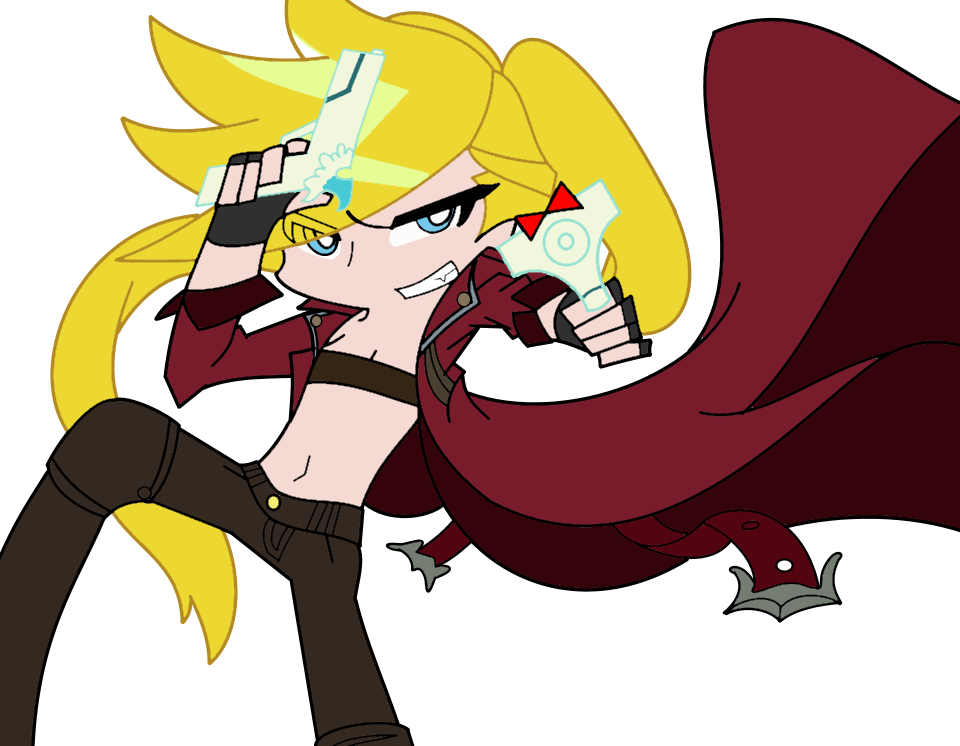 Psg/devil May Cry 3 Crossover By Djnightmar3 - Devil May Cry Panty And Stocking (960x746)