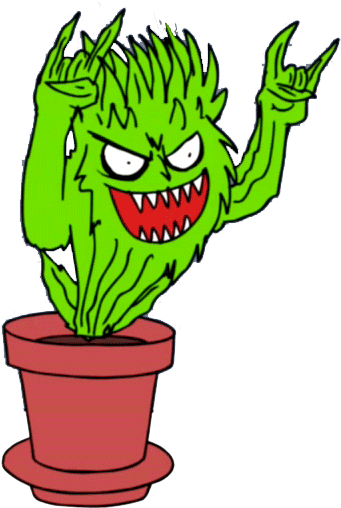 Devil Plant Gif - Plant Gif (496x603)