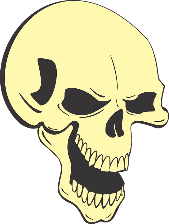 Evil Cow Cliparts 4, Buy Clip Art - Evil Skull Png (545x720)