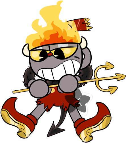 Devil Cuphead By Sgt-x - Cuphead (450x600)