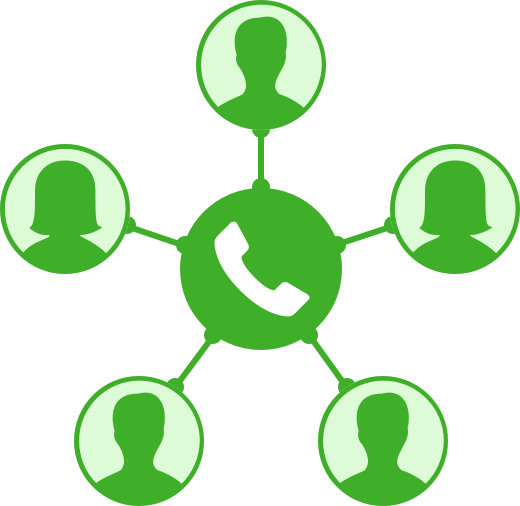 Business Phone Call Clipart Clipartsgram - Telephone Conference Call (520x506)