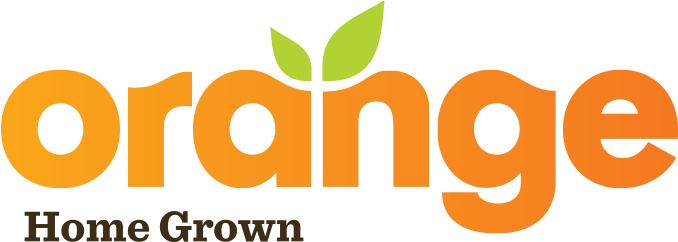Orange Home Grown - Orange Farmers Market Logo (750x268)